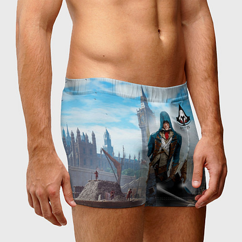 Мужские трусы Assasin's creed / 3D-принт – фото 3