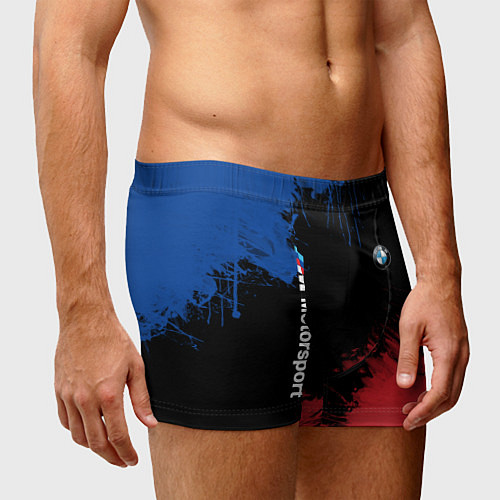 Мужские трусы БМВ Мотоспорт / 3D-принт – фото 3