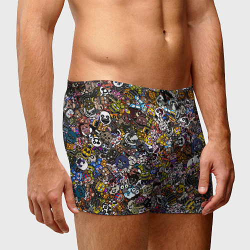 Мужские трусы FNaF стикербомбинг / 3D-принт – фото 3