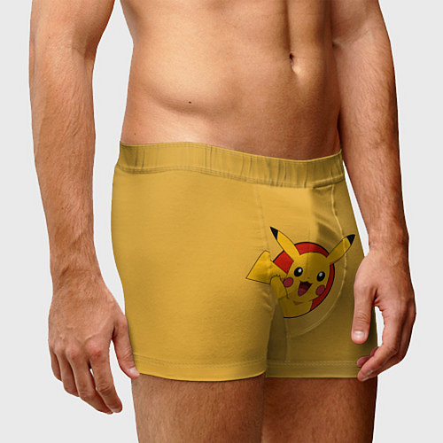 Мужские трусы Pikachu / 3D-принт – фото 3