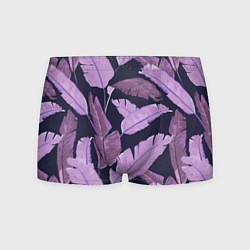 Мужские трусы Tropical leaves 4 purple