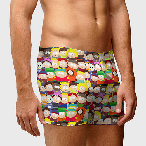 Мужские трусы ЮЖНЫЙ ПАРК / 3D-принт – фото 3