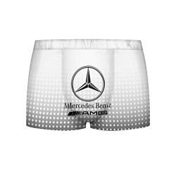 Трусы-боксеры мужские Mercedes-Benz, цвет: 3D-принт