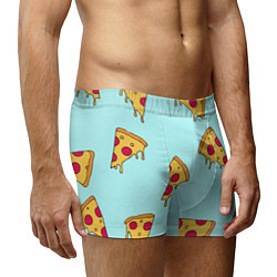 Трусы-боксеры мужские Ароматная пицца, цвет: 3D-принт — фото 2