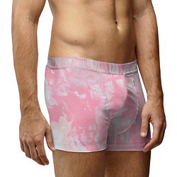 Трусы-боксеры мужские Розовая Богемия, цвет: 3D-принт — фото 2
