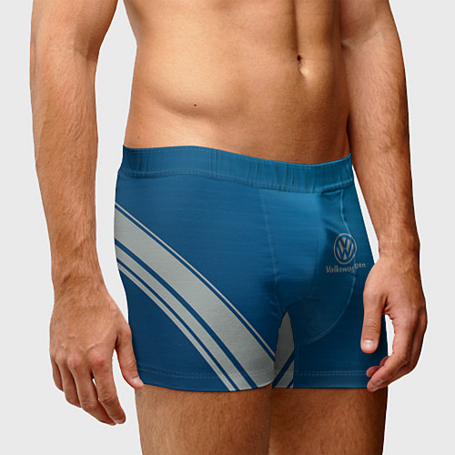 Мужские трусы VOLKSWAGEN / 3D-принт – фото 3