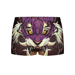 Трусы-боксеры мужские Маска тигра Ханья, цвет: 3D-принт