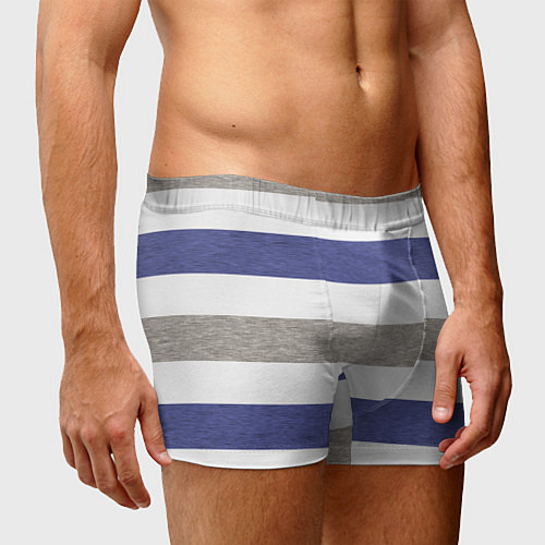 Мужские трусы Полоски / 3D-принт – фото 3