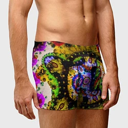 Трусы-боксеры мужские Абстрактный рисунок, цвет: 3D-принт — фото 2