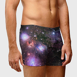 Трусы-боксеры мужские Галактика S, цвет: 3D-принт — фото 2