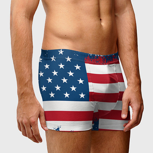 Мужские трусы Америка / 3D-принт – фото 3