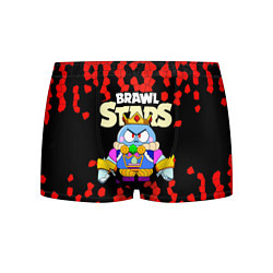 Трусы-боксеры мужские Brawl StarsKing Lou, цвет: 3D-принт