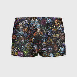 Трусы-боксеры мужские Heros Dota 2, цвет: 3D-принт