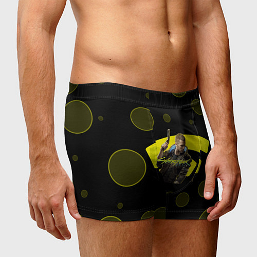 Мужские трусы Cyberpunk 2077 / 3D-принт – фото 3