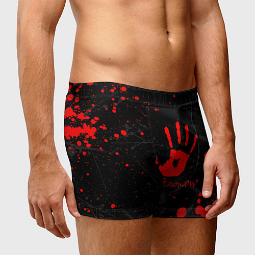 Мужские трусы WE KNOW TES / 3D-принт – фото 3