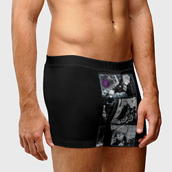 Трусы-боксеры мужские Сатору Гото Магическая битва, цвет: 3D-принт — фото 2