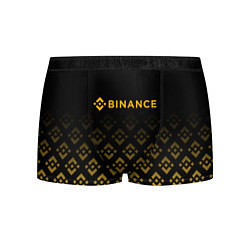 Трусы-боксеры мужские BINANCE БИНАНС БИРЖА, цвет: 3D-принт