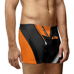 Трусы-боксеры мужские KTM КТМ, цвет: 3D-принт — фото 2