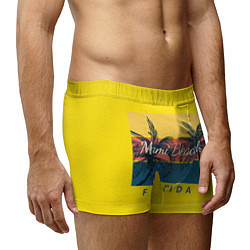 Трусы-боксеры мужские Майами-Бич, цвет: 3D-принт — фото 2