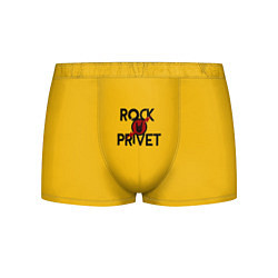 Трусы-боксеры мужские Rock privet, цвет: 3D-принт