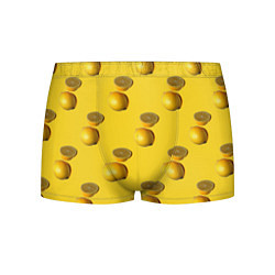 Трусы-боксеры мужские Летние лимоны, цвет: 3D-принт