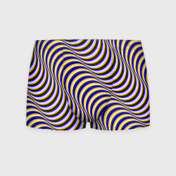 Трусы-боксеры мужские Иллюзия обман зрения, цвет: 3D-принт