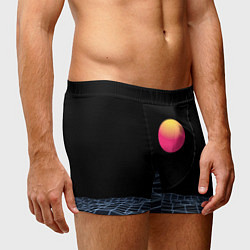 Трусы-боксеры мужские Цифровой восход, цвет: 3D-принт — фото 2