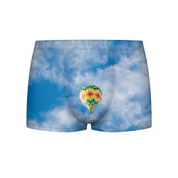 Трусы-боксеры мужские Воздушный шар в небе, цвет: 3D-принт