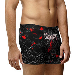 Трусы-боксеры мужские Slipknot Rock Слипкнот Музыка Рок Гранж, цвет: 3D-принт — фото 2