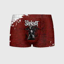 Трусы-боксеры мужские Слипкнот Гранж Slipknot Rock Goat, цвет: 3D-принт