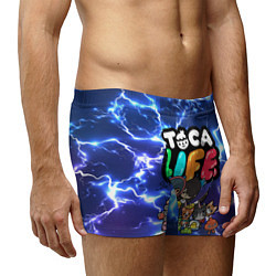 Трусы-боксеры мужские Toca Life, цвет: 3D-принт — фото 2