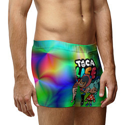 Трусы-боксеры мужские Toca Life, цвет: 3D-принт — фото 2