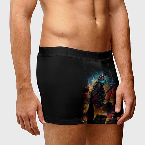 Мужские трусы РОКЗИЛЛА / 3D-принт – фото 3