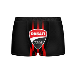 Трусы-боксеры мужские DUCATI CARBON LOGO ITALY CONCERN, цвет: 3D-принт
