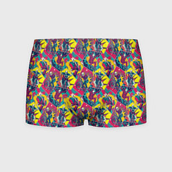 Трусы-боксеры мужские Езда на Велосипеде BMX и Скейтборде, цвет: 3D-принт