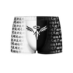 Трусы-боксеры мужские WALHALLA TEAM BLACK WHITE STYLE TOKYO REVENGERS, цвет: 3D-принт