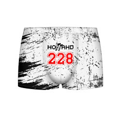 Трусы-боксеры мужские 228 - Гранж, цвет: 3D-принт