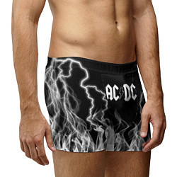 Трусы-боксеры мужские ACDC Fire, цвет: 3D-принт — фото 2
