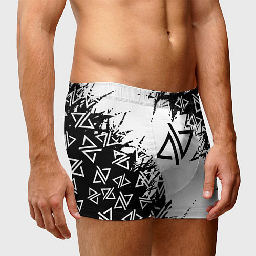 Мужские трусы Адель певица паттерн / 3D-принт – фото 3