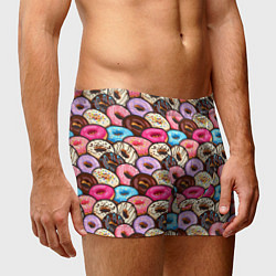 Трусы-боксеры мужские Sweet donuts, цвет: 3D-принт — фото 2