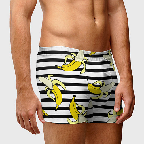 Мужские трусы Banana pattern Summer / 3D-принт – фото 3