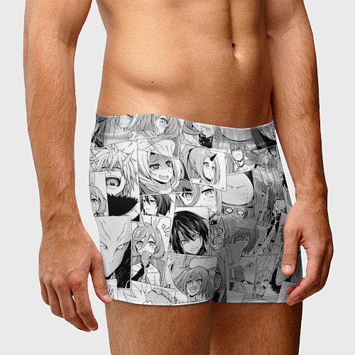 Мужские трусы О моём происхождении в слизь pattern / 3D-принт – фото 3