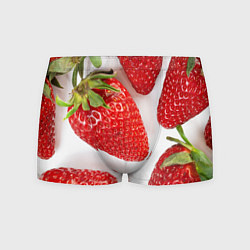 Трусы-боксеры мужские Strawberries, цвет: 3D-принт