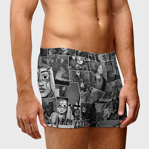 Мужские трусы The last of us comix / 3D-принт – фото 3