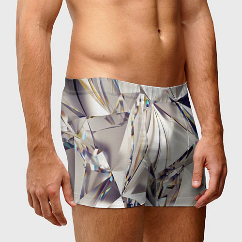 Мужские трусы 3D бриллианты / 3D-принт – фото 3