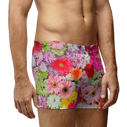 Трусы-боксеры мужские BEAUTIFUL FLOWERS, цвет: 3D-принт — фото 2
