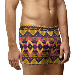 Трусы-боксеры мужские Африканский узор орнамент из шерсти Africa Wool Pa, цвет: 3D-принт — фото 2