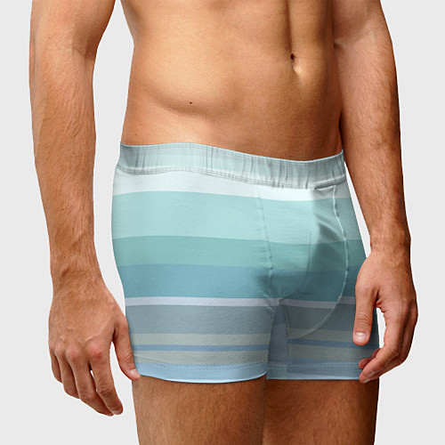 Мужские трусы Морские линии / 3D-принт – фото 3