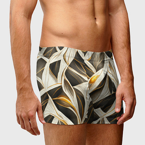 Мужские трусы Элегантная абстракция / 3D-принт – фото 3