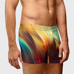 Трусы-боксеры мужские Яркие размытые полосы, цвет: 3D-принт — фото 2